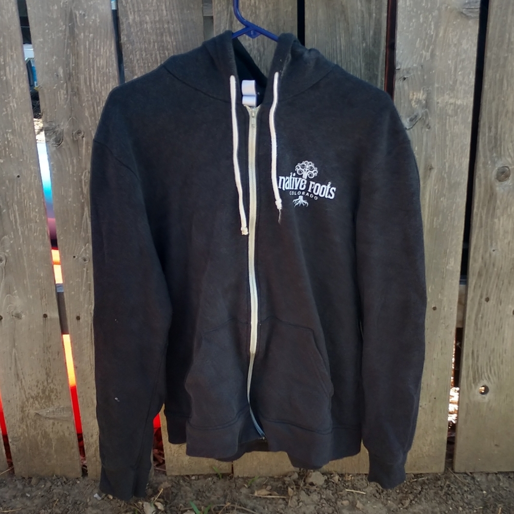 Native Roots Colorado "Know You Roots" Hoodie 2xl Black/White